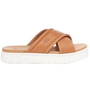 UGG Zayne Crossband tan sandals - size 8